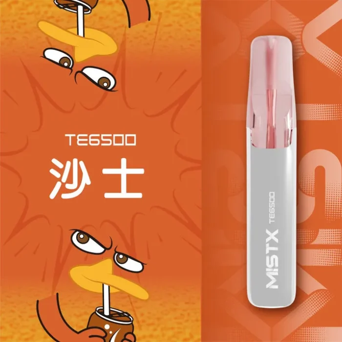 MIST X TE 鴨嘴獸 6500口 一次性電子煙｜長效續航｜拋棄式設計 × 免充電